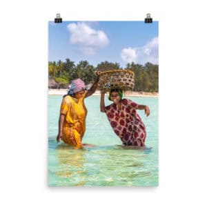 Dancing with the Waves: A Story of Empowerment (Size in inches)