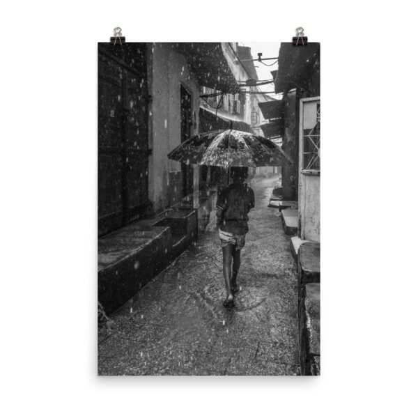 Rainy day in Stone town, Zanzibar. (Size in inches) Launched  on 06 Nov 2025 available for one month only